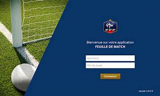 Lien vers Feuille de match Informatisé